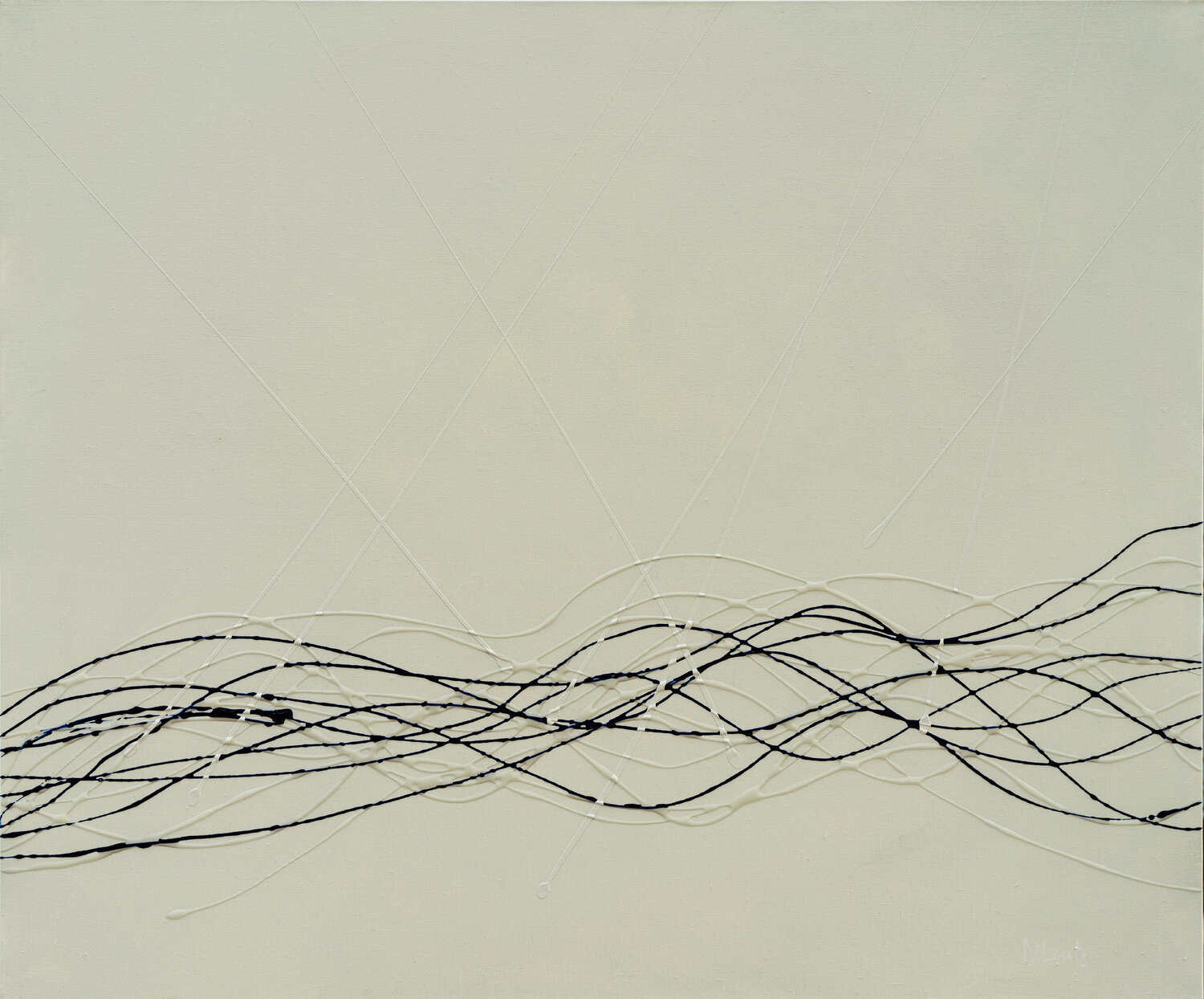 Digital pollution 05 Stefano Di Loreto Original painting for sale