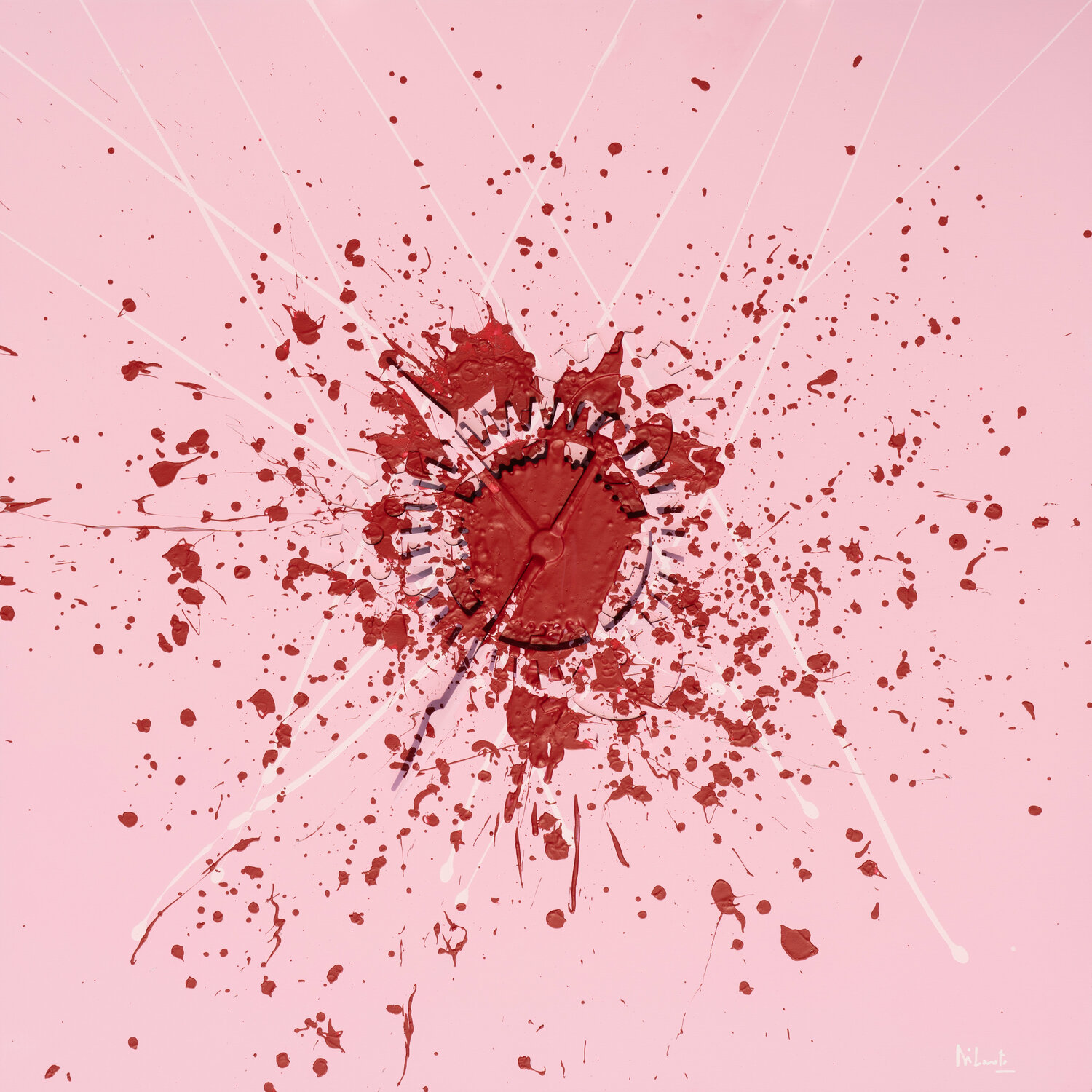Love bomb Stefano Di Loreto Original painting for sale