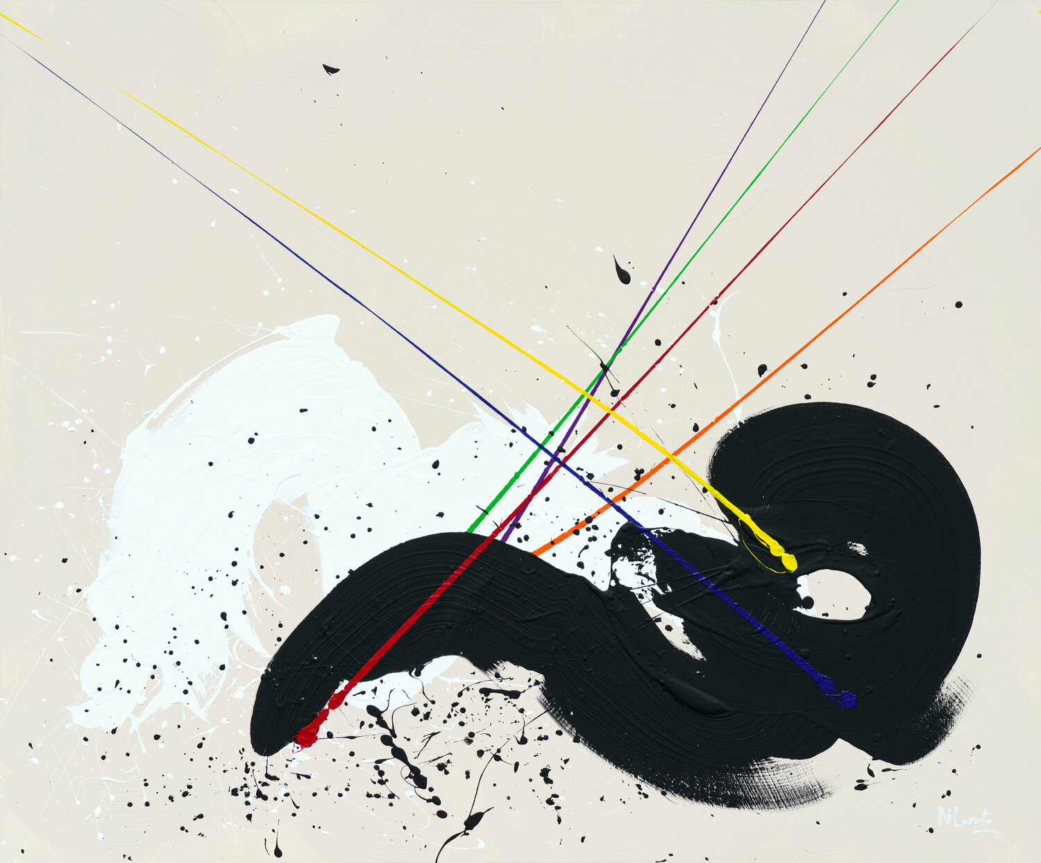 Freedom - born again 02 Stefano Di Loreto Original painting for sale