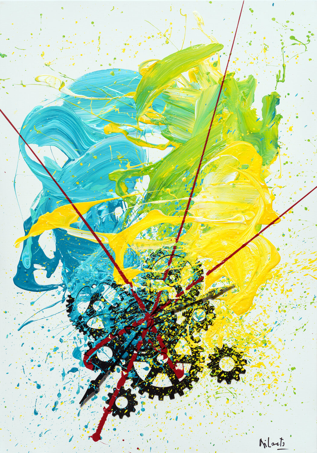 Viva la Vida! 10 Stefano Di Loreto Original painting for sale