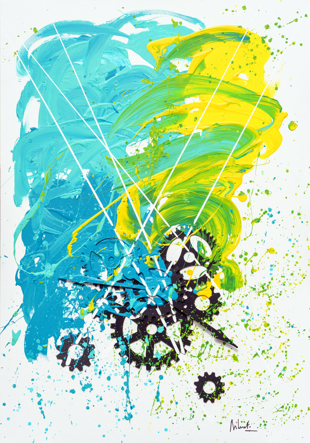 Viva la Vida! 12 Stefano Di Loreto Original painting for sale