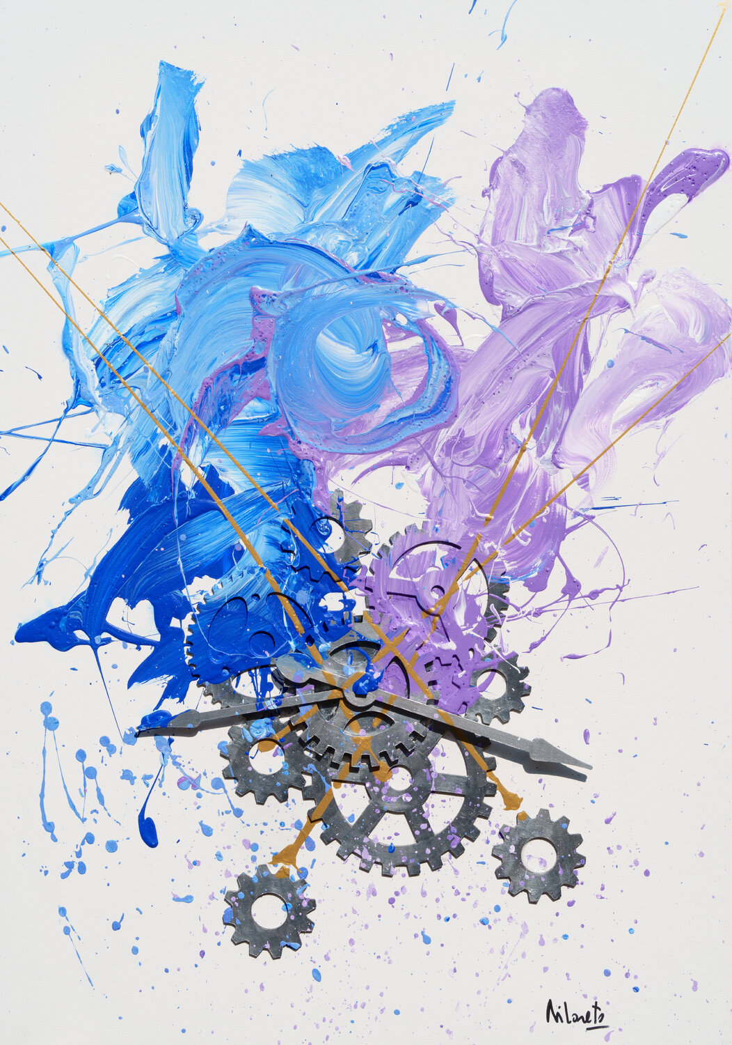 Viva la Vida! 20 Stefano Di Loreto Original painting for sale