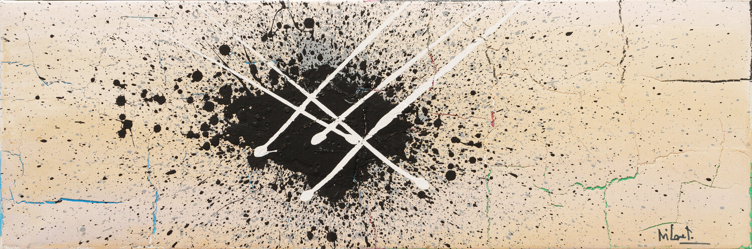 Gaza Strip Trittico 2 di 3 Stefano Di Loreto Original painting for sale