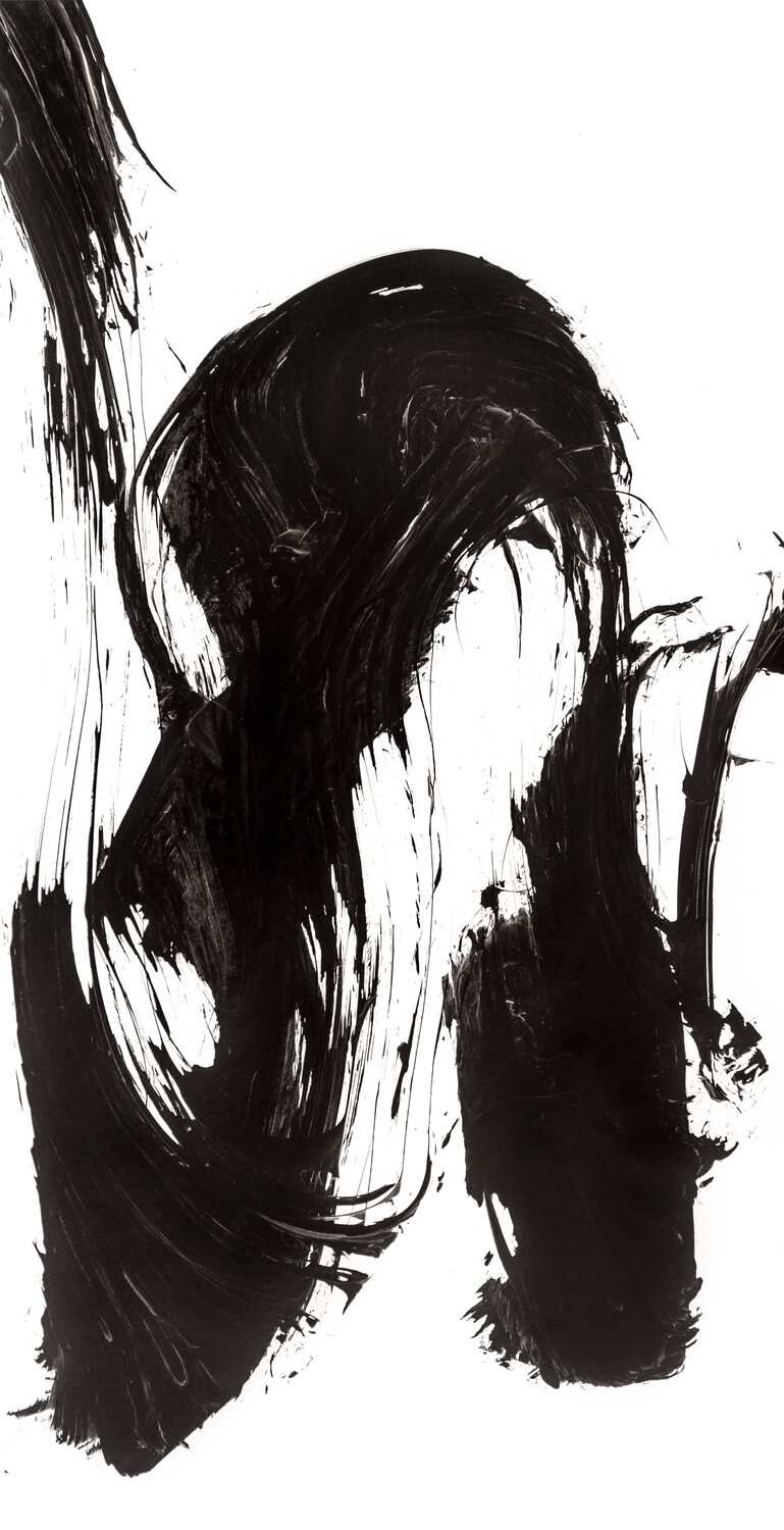Cheveux d'Encre - AMOUR ( Extrait I ) Kaixuan Feng Original painting for sale
