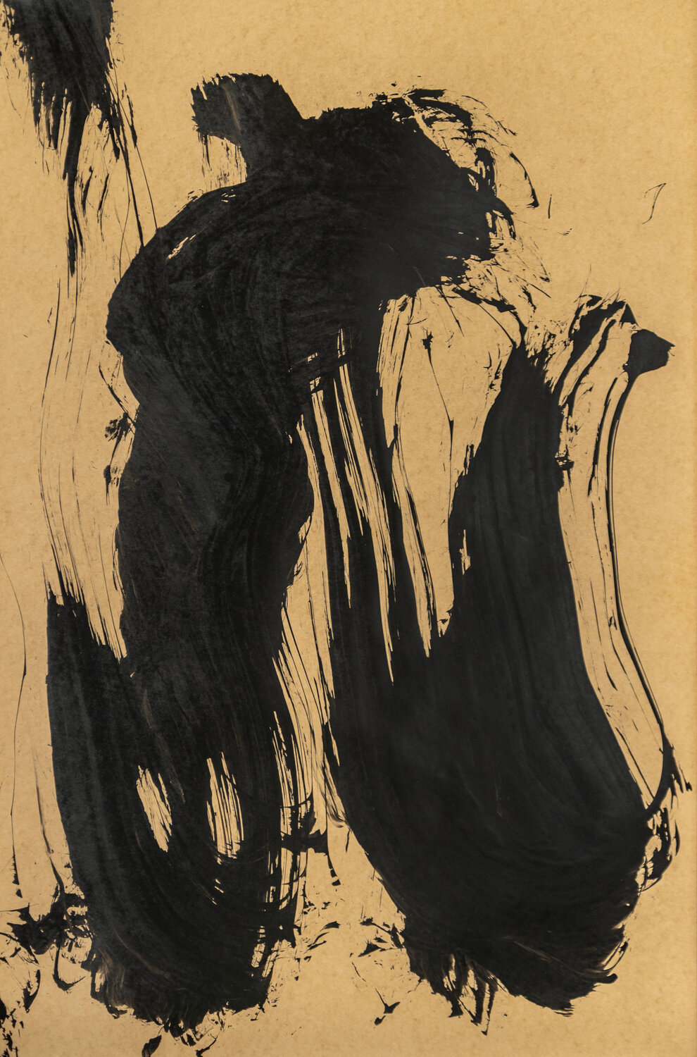 Cheveux d'Encre - AMOUR ( Extrait IX ) Kaixuan Feng Original painting for sale