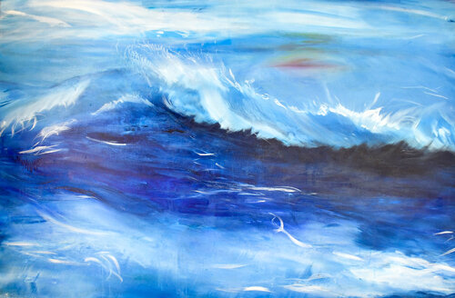 acqua sulla pelle by BEATA KOZAK, Painting for Sale on Select