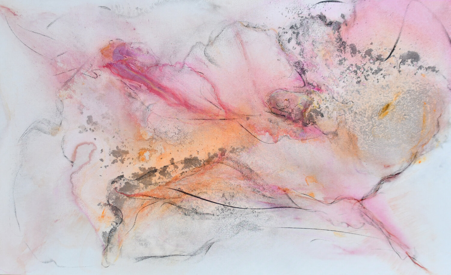 ferita in fiore BEATA KOZAK Original painting for sale