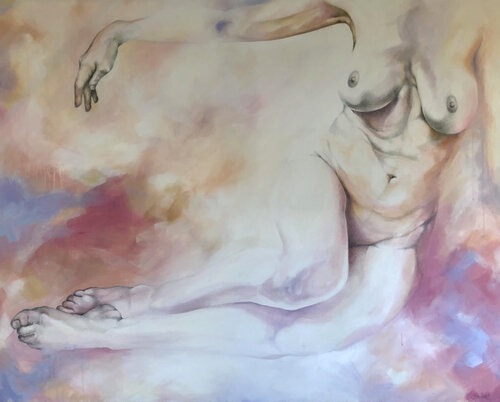 Sensual by Ale Feijó, Painting for Sale on Select