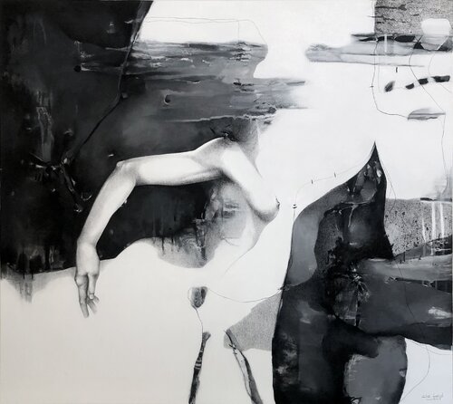 El Romance de la ninfa voladora y el ave flecha by Ale Feijó, Drawing for Sale on Select