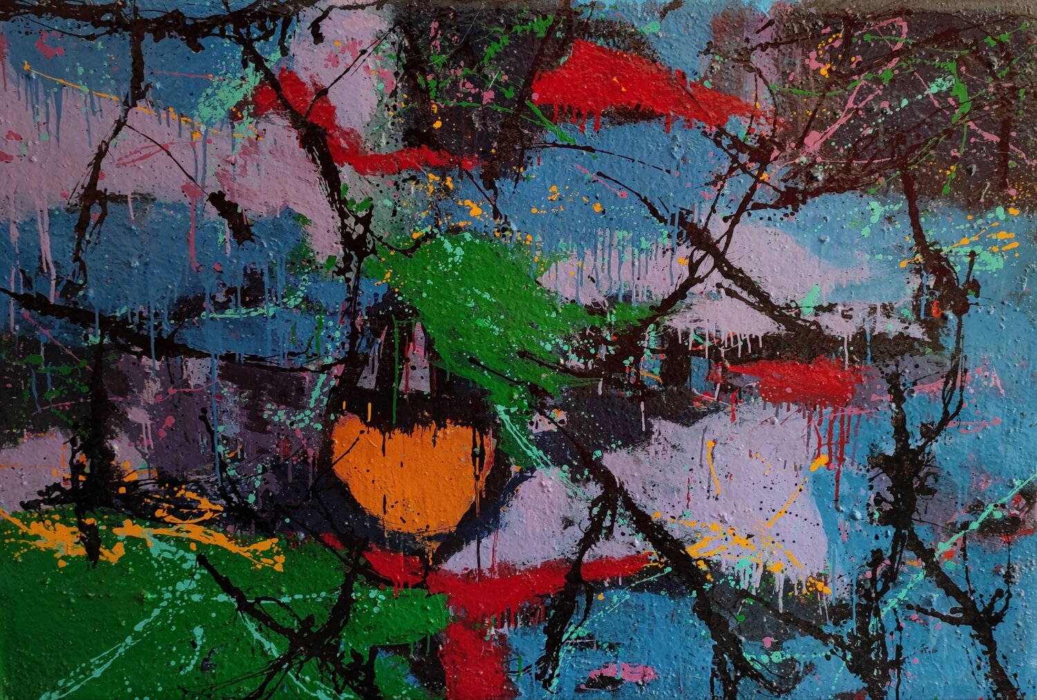 After a love Juan Varela Original painting for sale