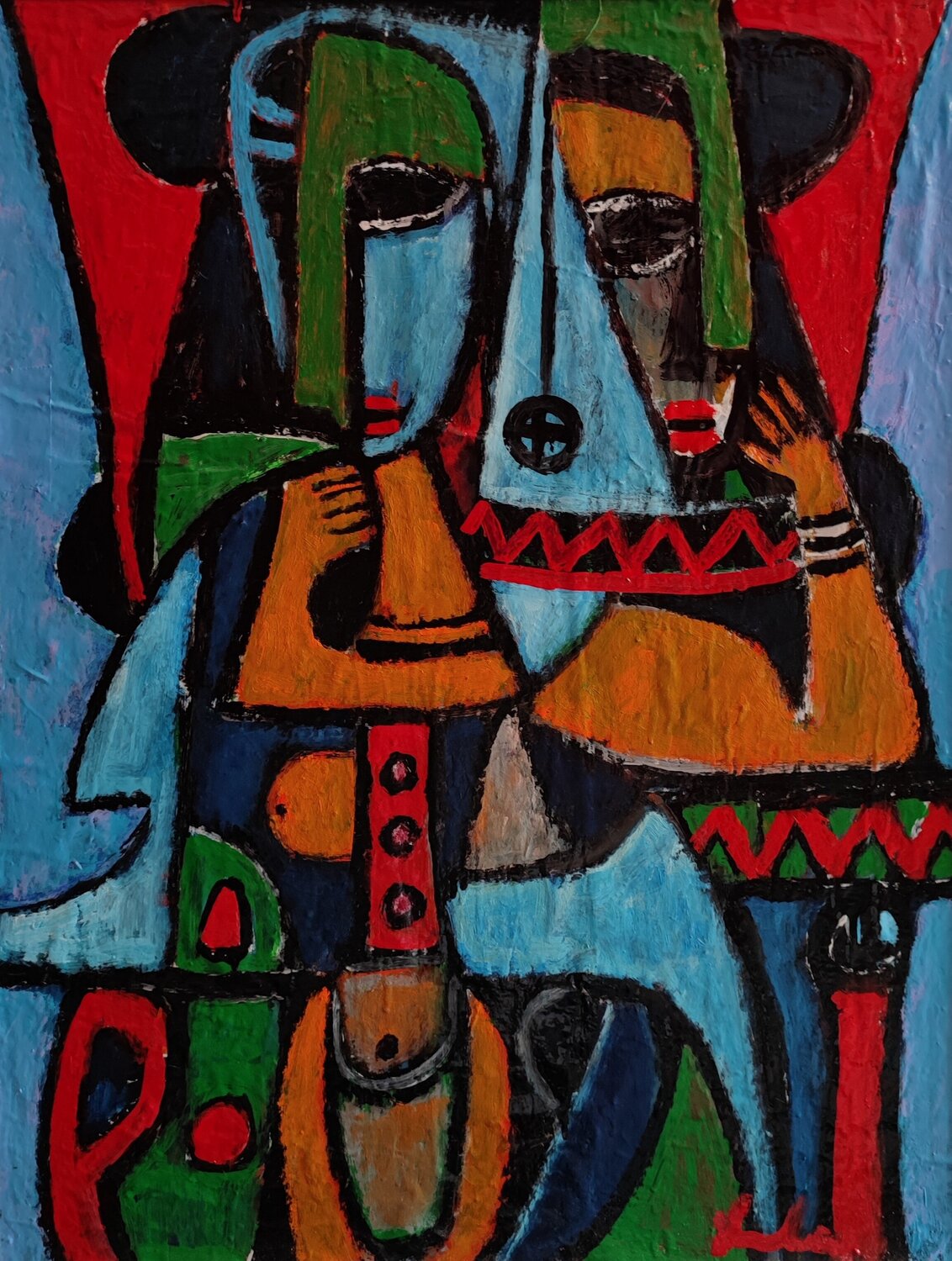 Casta Diva Juan Varela Original painting for sale