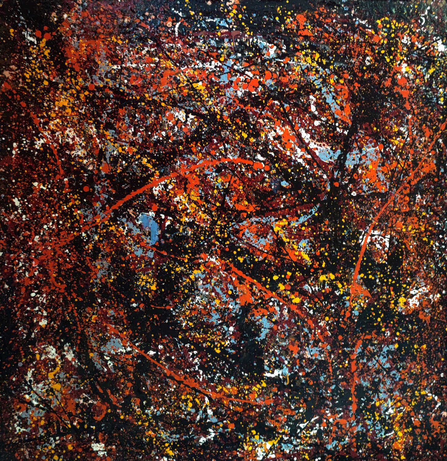 Herbst im Schwarzwald Juan Varela Original painting for sale