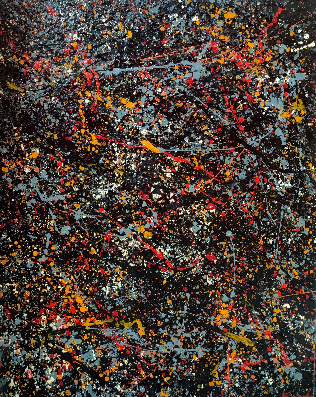 A look into the Deep Universe Juan Varela Original painting for sale