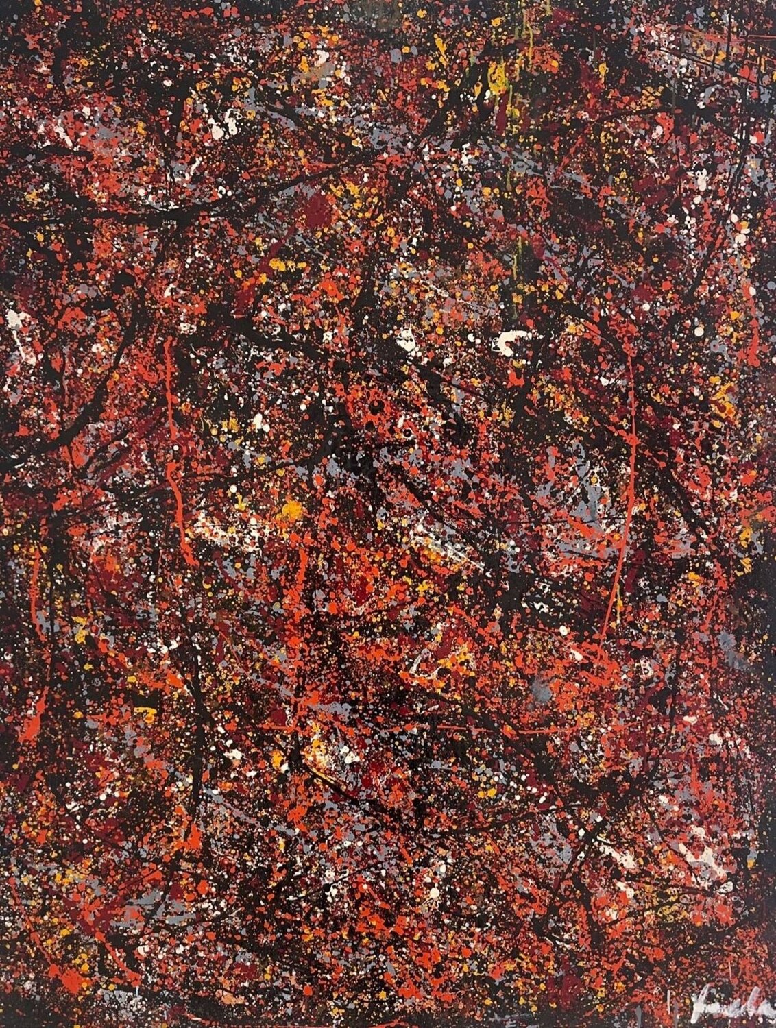 Conspiracion Cosmica Juan Varela Original painting for sale
