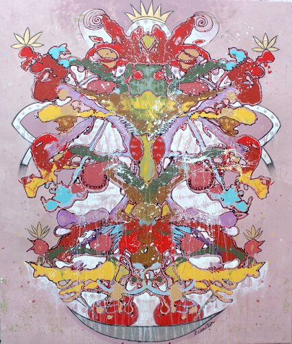 The Dragon Man by Bruce Rubenstein, Painting for Sale on Select