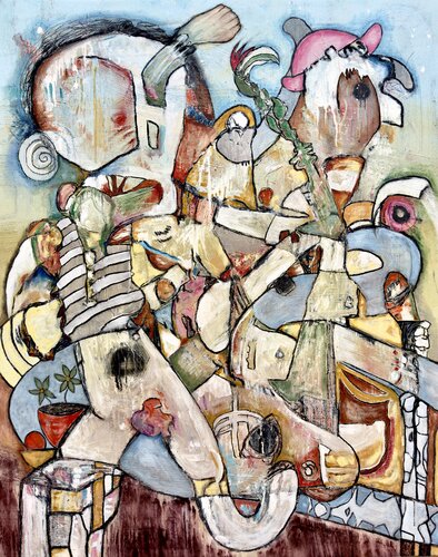 Sweater Weather by Bruce Rubenstein, Painting for Sale on Select