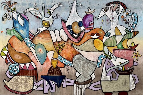 Dreamscape by Bruce Rubenstein, Painting for Sale on Select