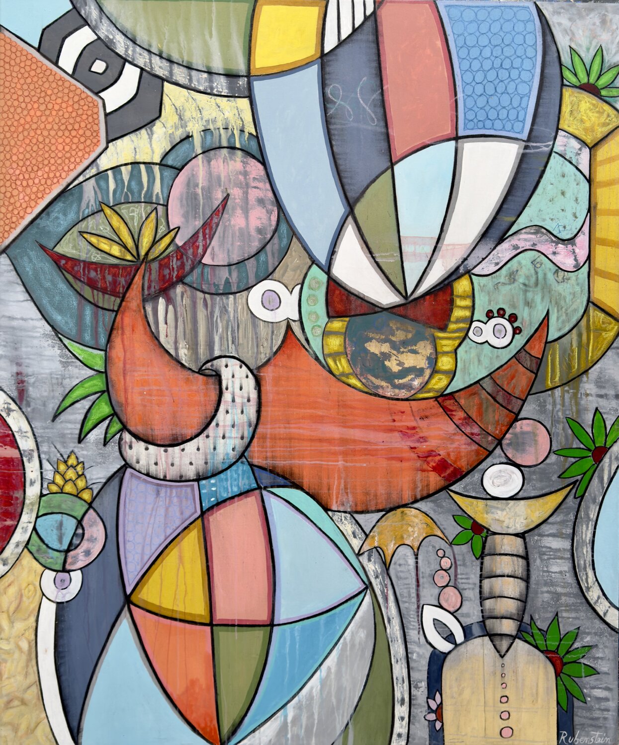 Who Painted the Condo? Bruce Rubenstein Original painting for sale