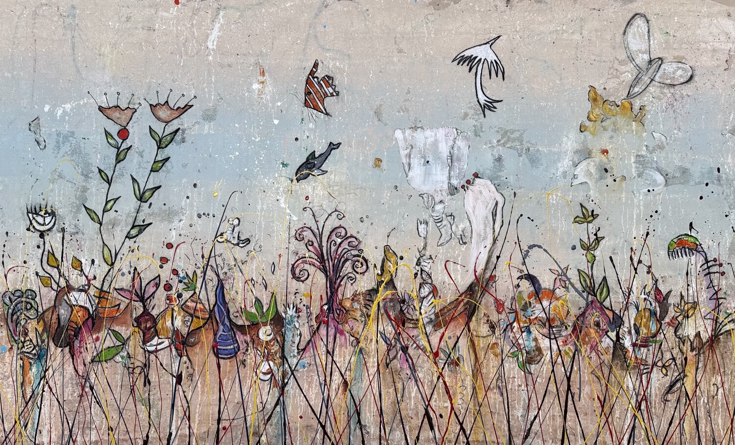 What Lies Ahead Bruce Rubenstein Original painting for sale