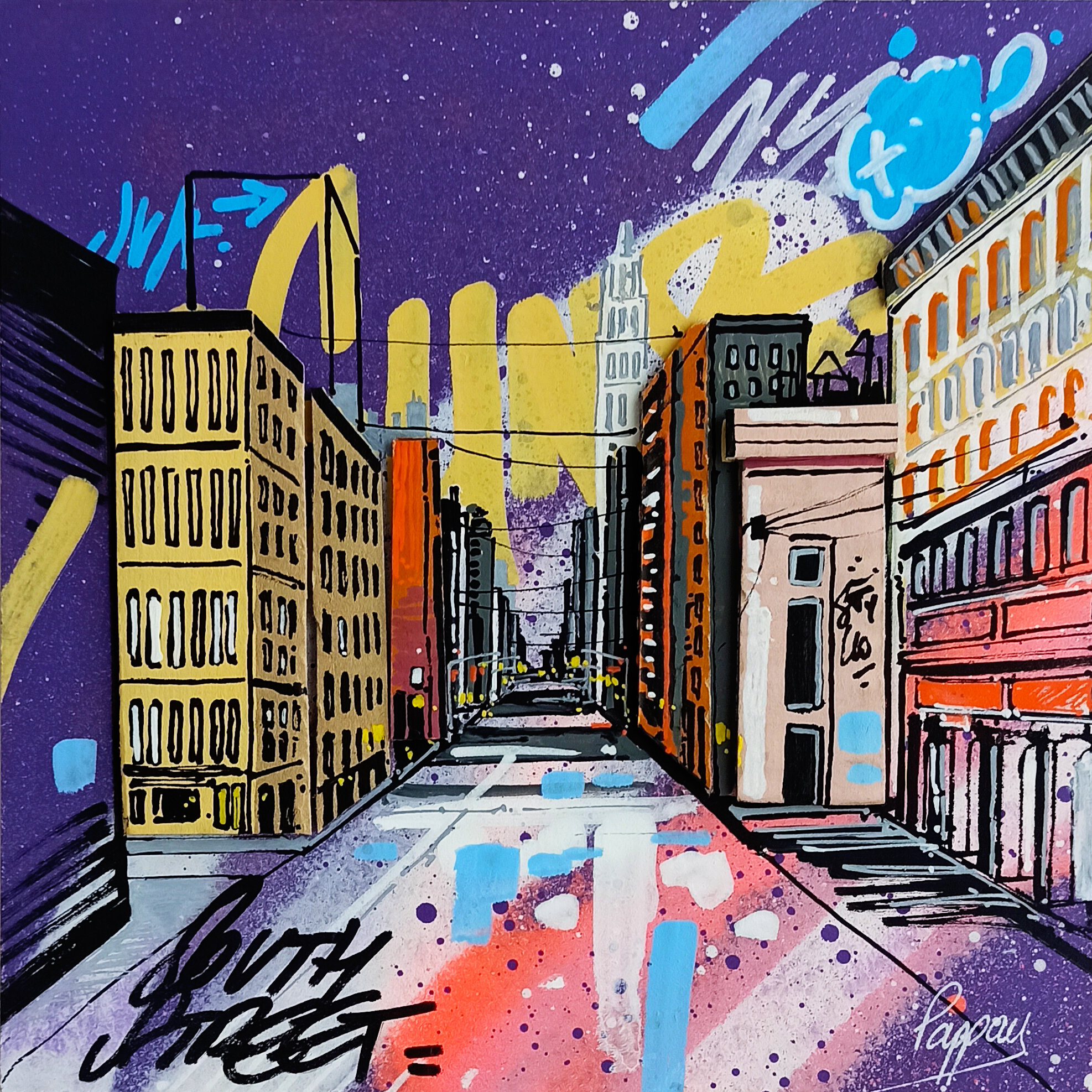 Purple city