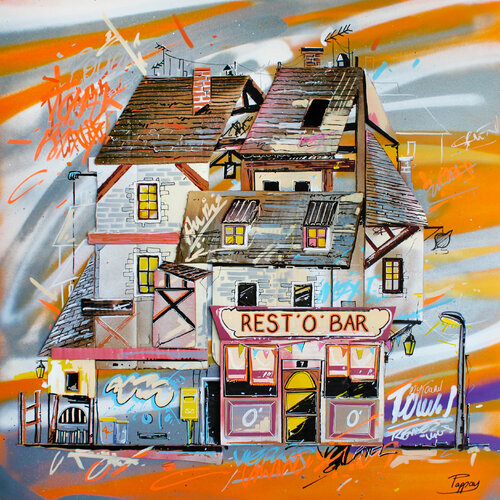 Rest'O'bar by Pappay, Painting for Sale on Select