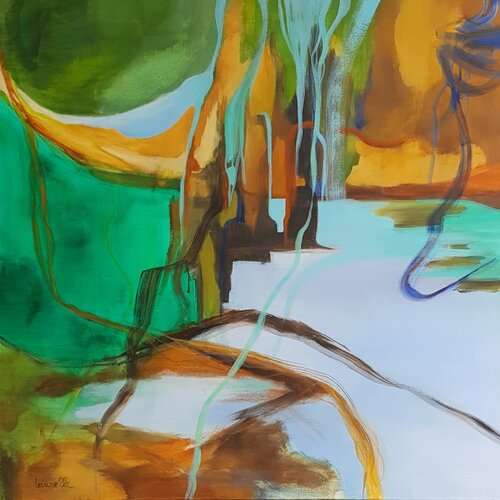 La source by Laurelle Bessé, Painting for Sale on Select
