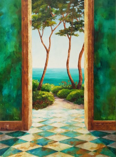Encore un été by Laurelle Bessé, Painting for Sale on Select