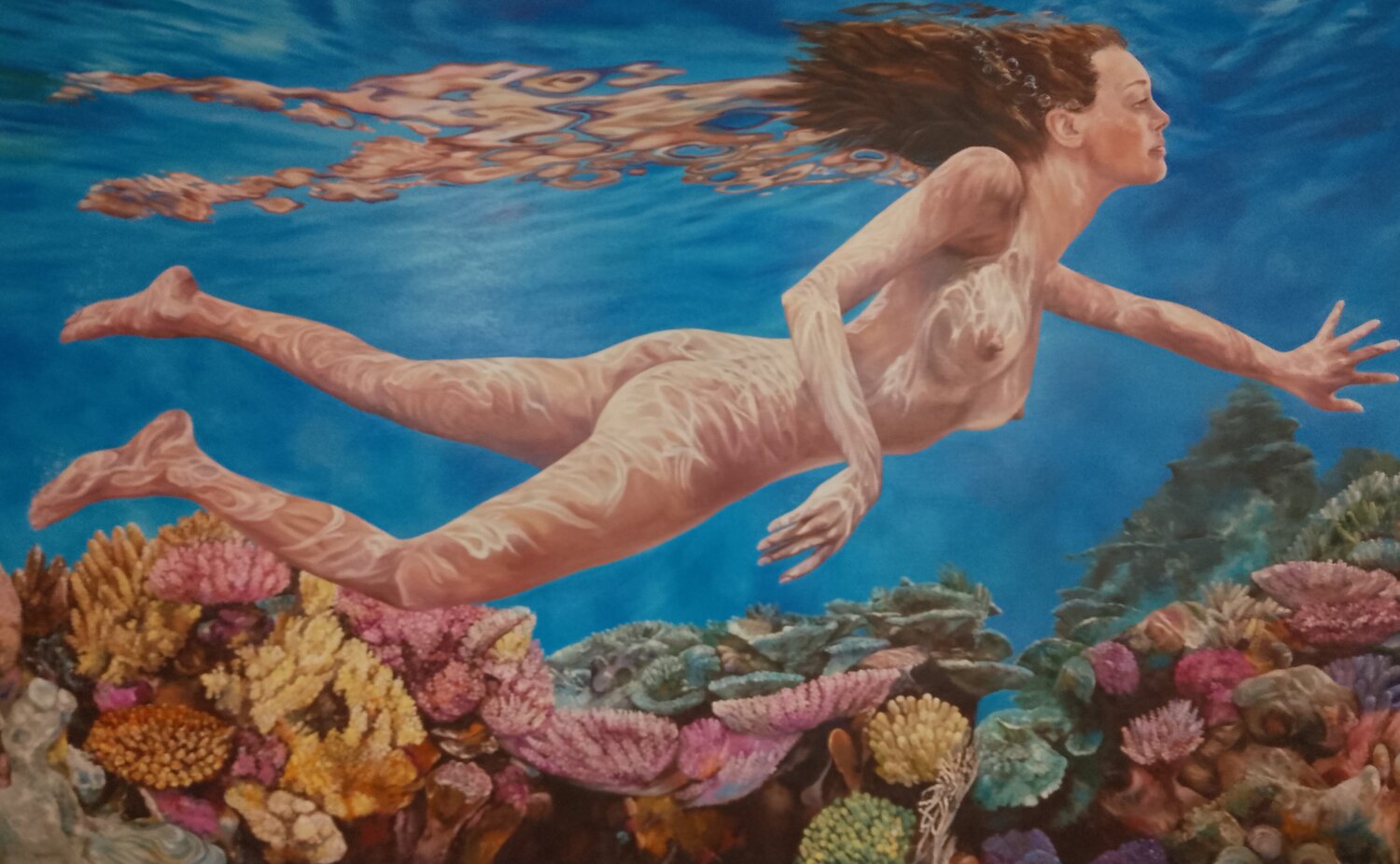 AQUABELLE  I Peter Goodhall Original painting for sale