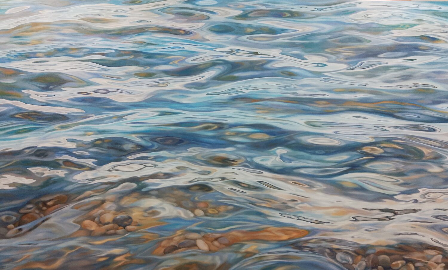 SOMEWHERE BEYOND THE SEA Peter Goodhall Original painting for sale