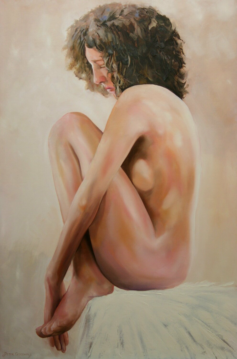 A WHITER SHADE OF PALE III Peter Goodhall Original painting for sale