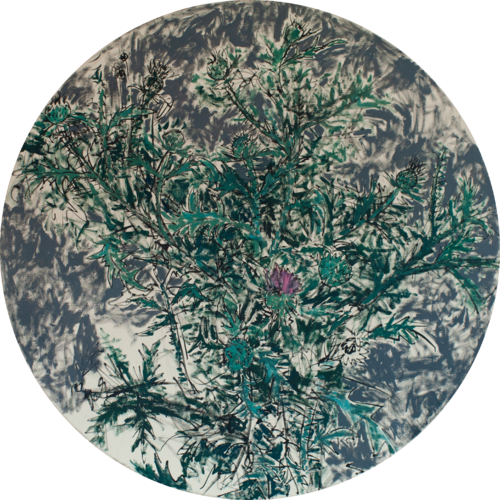 Thistle by Glib Franko, Painting for Sale on Select