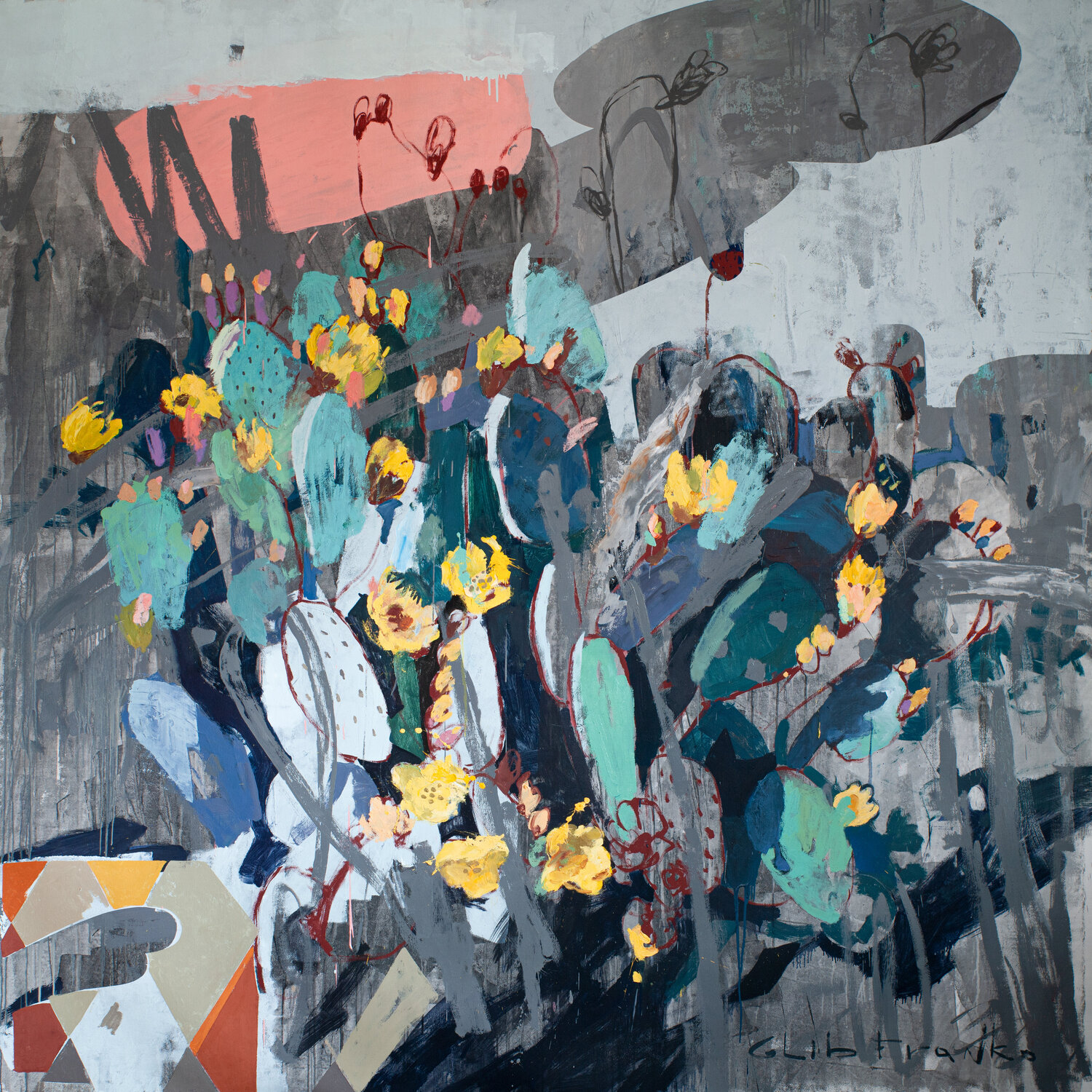 Manifestation Glib Franko Original painting for sale