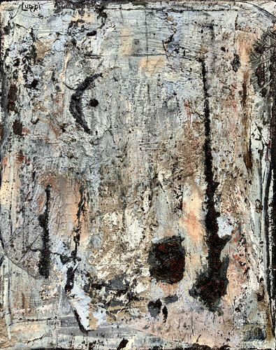 Primitive Moonlamp by Matthias Lupri, Painting for Sale on Select