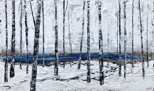 Another Winter's Cove by Matthias Lupri, Painting for Sale on Select