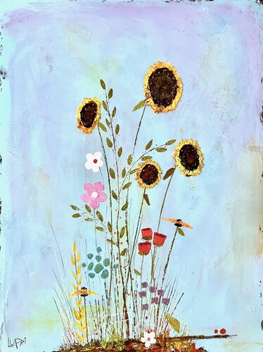 Sunflower's Charleston by Matthias Lupri, Painting for Sale on Select