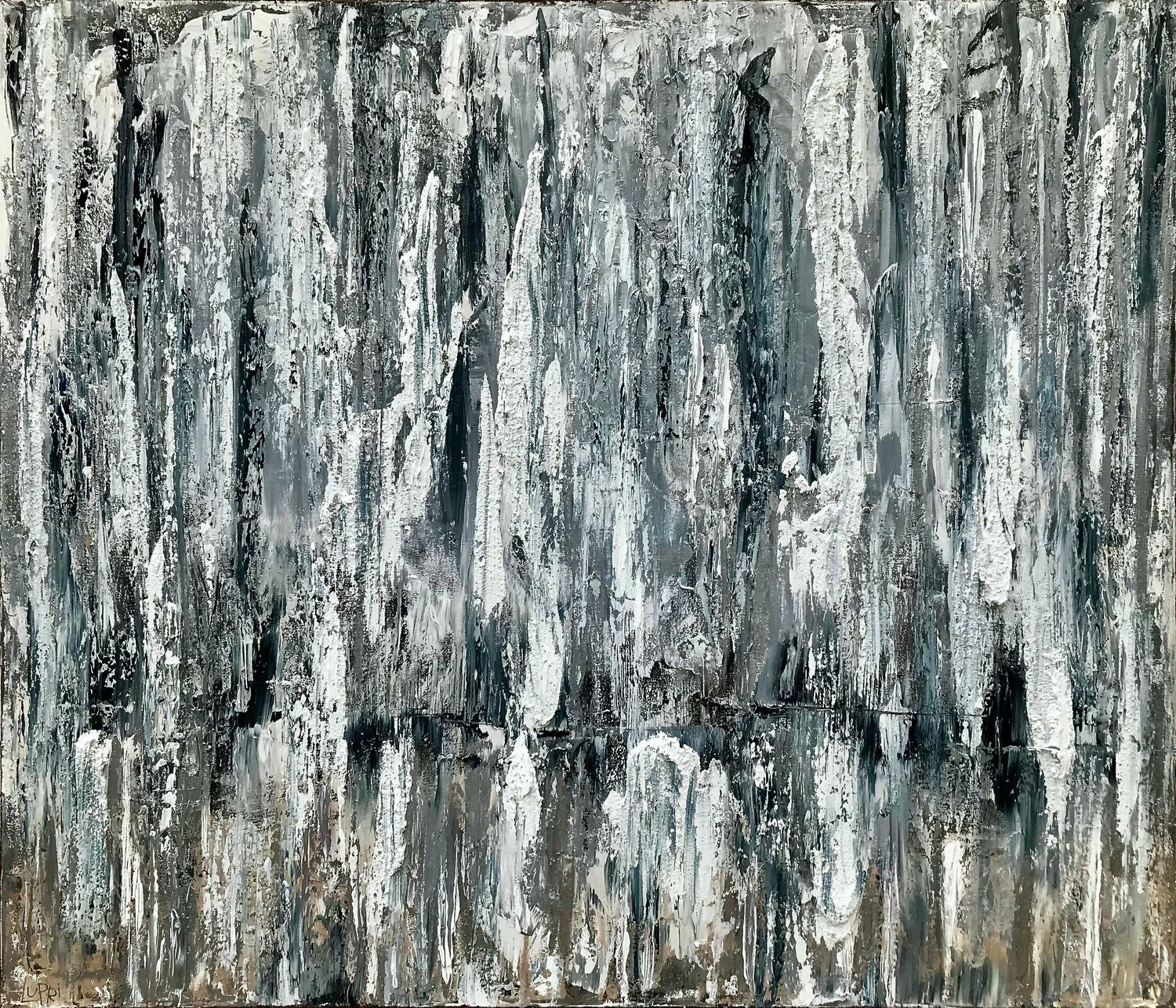 Mirror: Elysian Icefield Matthias Lupri Original painting for sale