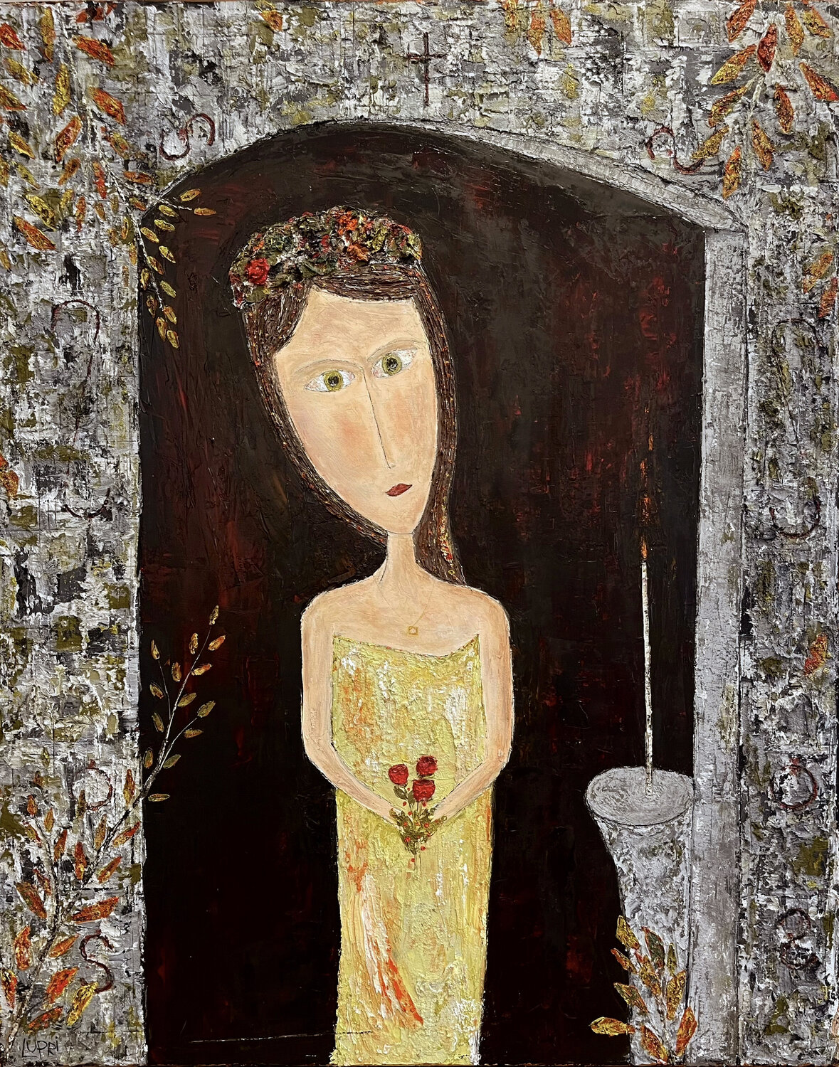 Elle Camilia de Chapelle Porte 1544 Paris Matthias Lupri Original painting for sale