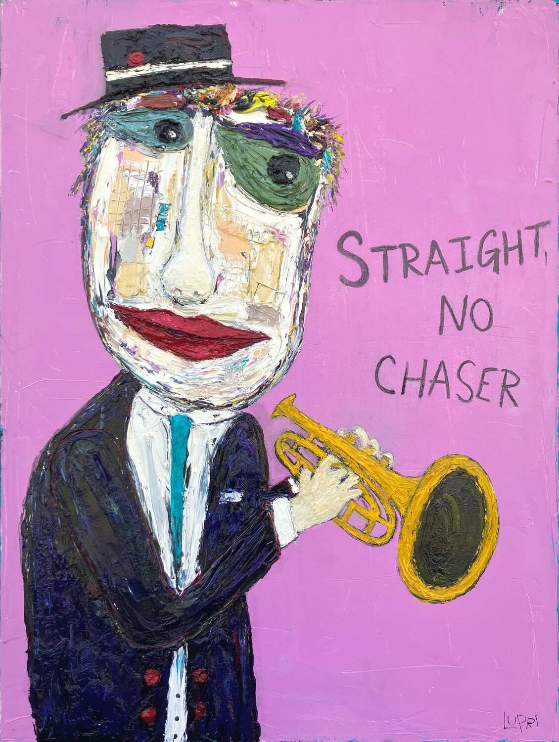 Straight, No Chaser Matthias Lupri Original painting for sale
