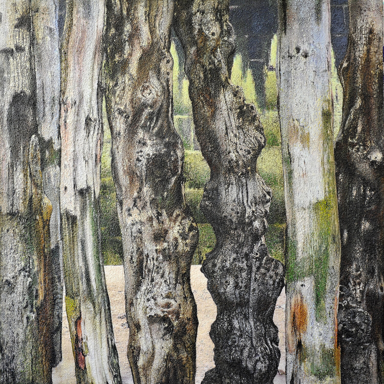la plage, Saint-Malou. Artwork Karin Vermeer Original painting for sale