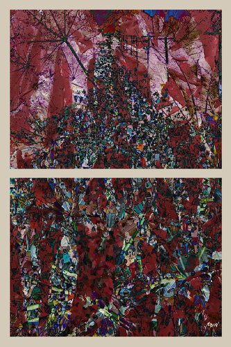 The Big Concert by Ezra Bejar, Painting for Sale on Select