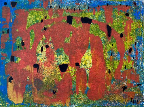 Domingo por la Tarde en Atlacomulco (Sunday Afternoon) by Ezra Bejar, Painting for Sale on Select
