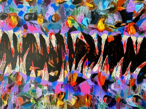 Voraz by Ezra Bejar, Painting for Sale on Select