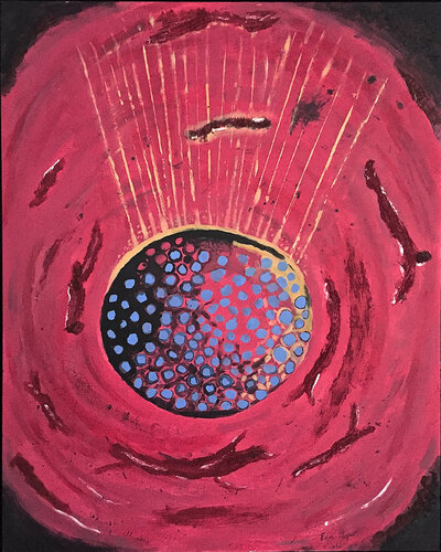 Camellia by Ezra Bejar, Painting for Sale on Select