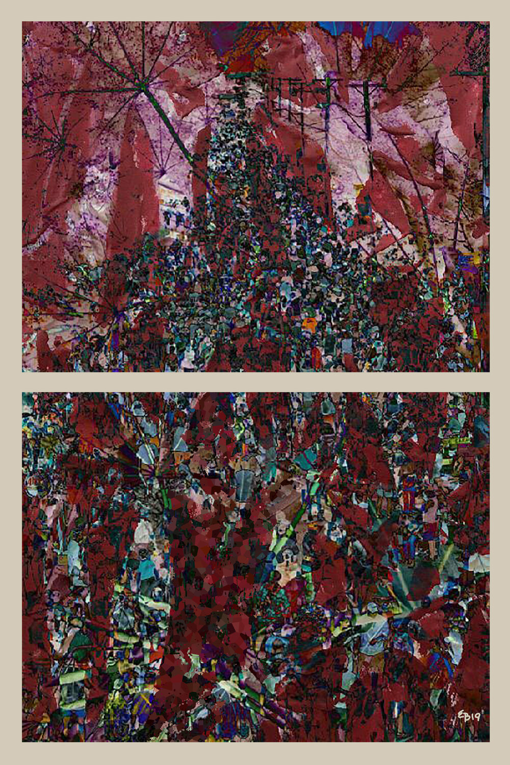 The Big Concert Ezra Bejar Original painting for sale
