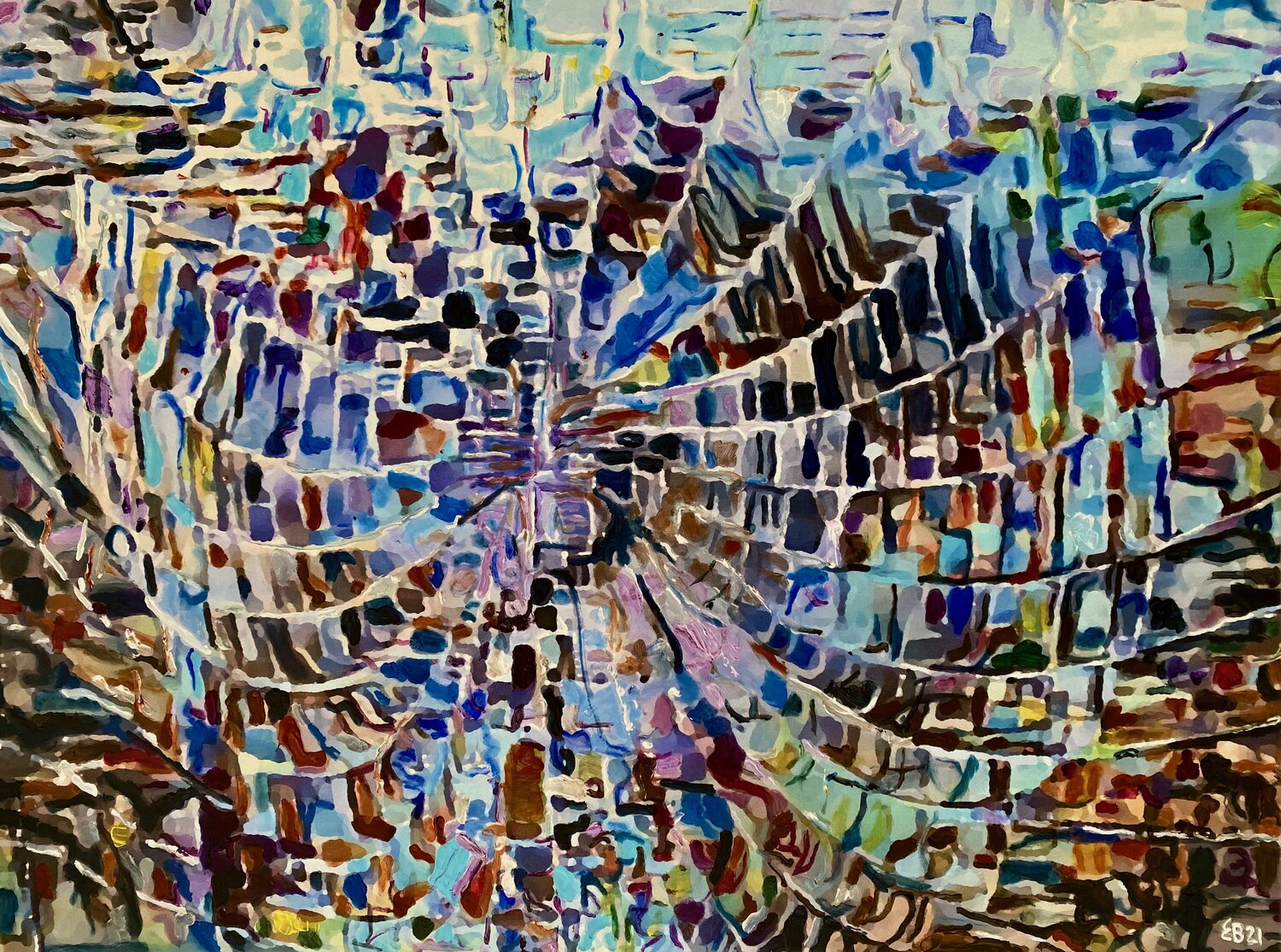 Ovid's Tale Ezra Bejar Original painting for sale