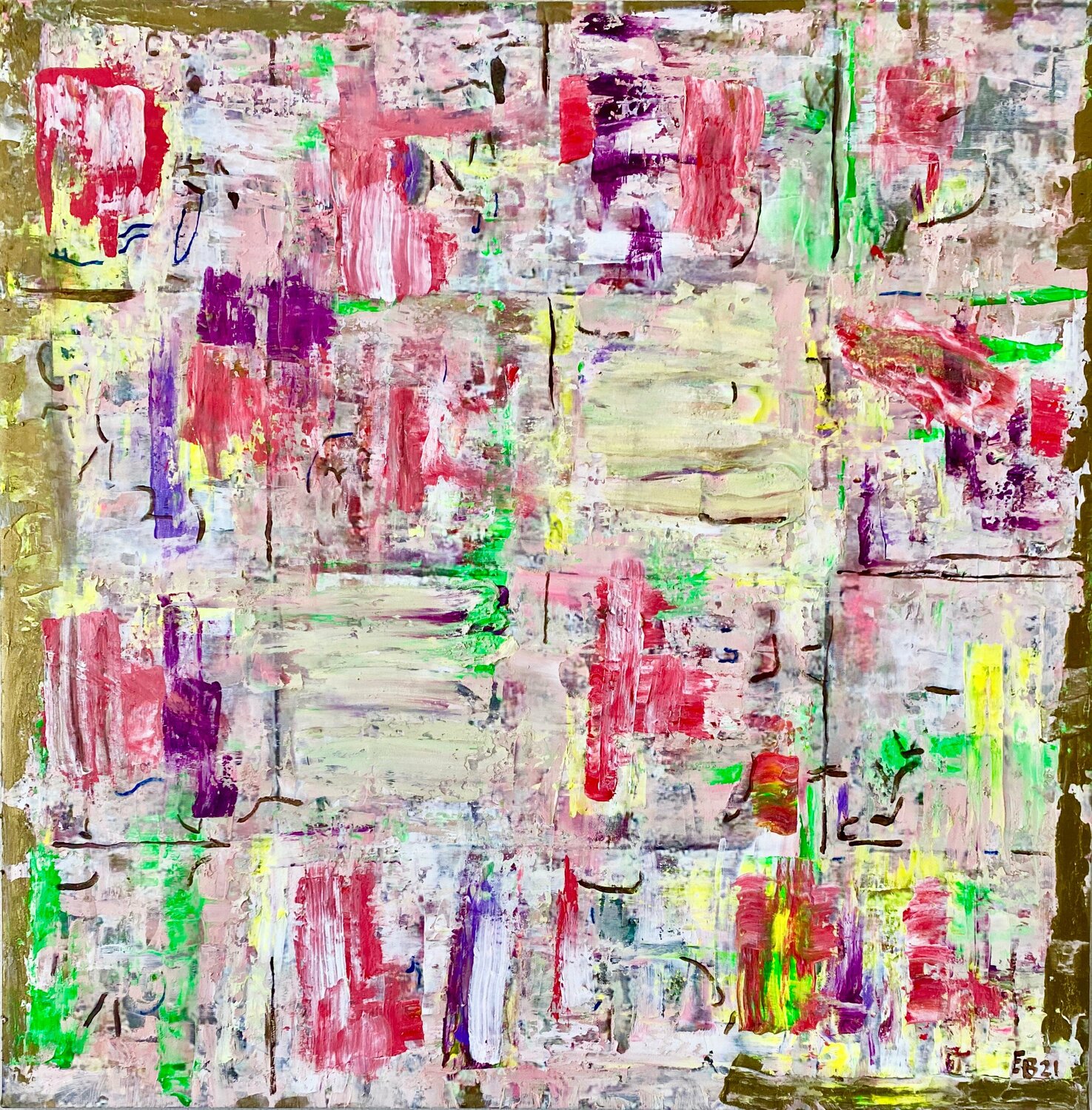 Chapultepec Ezra Bejar Original painting for sale