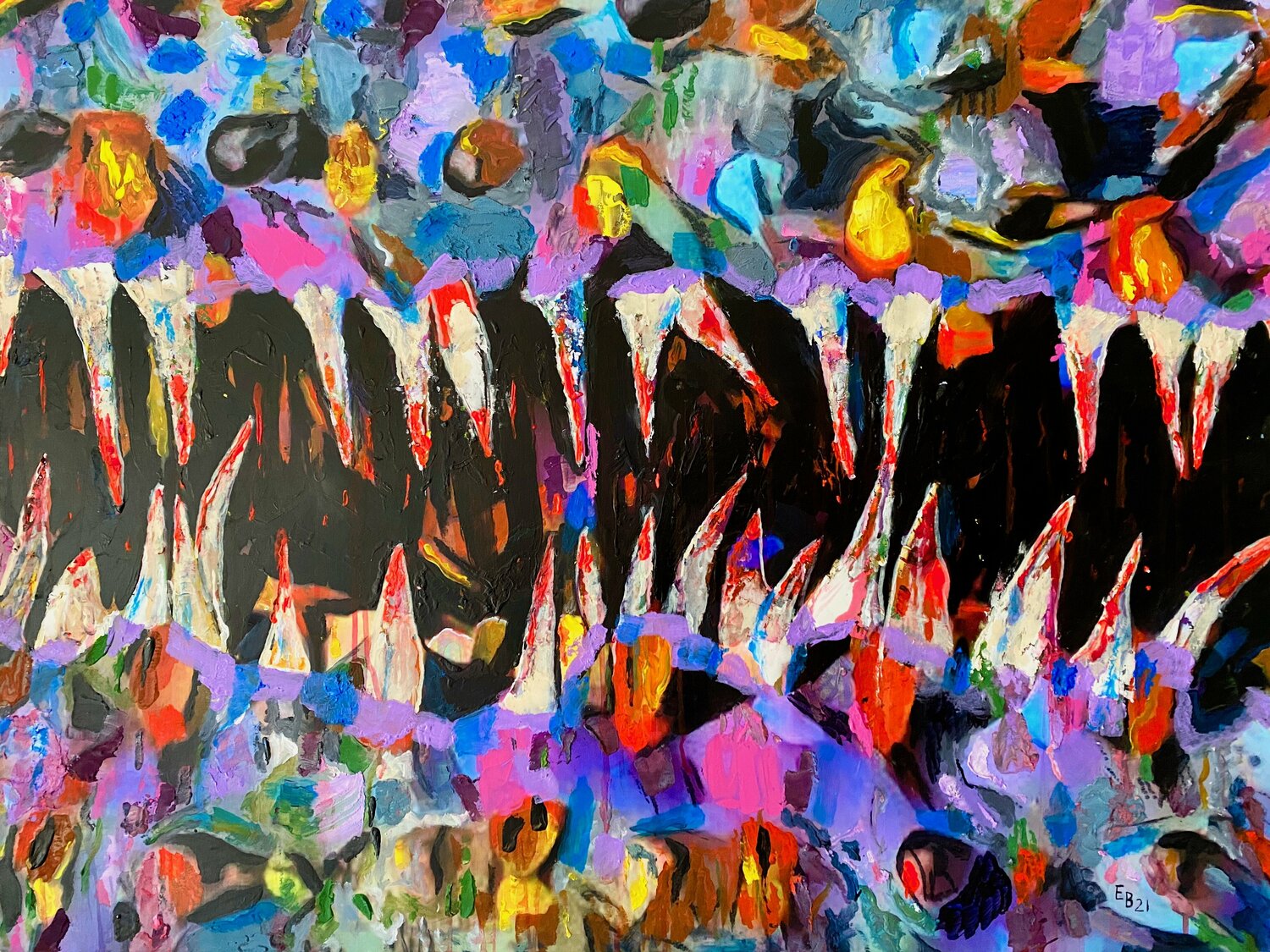 Voraz Ezra Bejar Original painting for sale