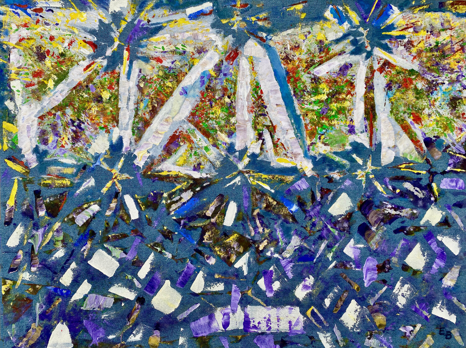 Piza Pi Ezra Bejar Original painting for sale