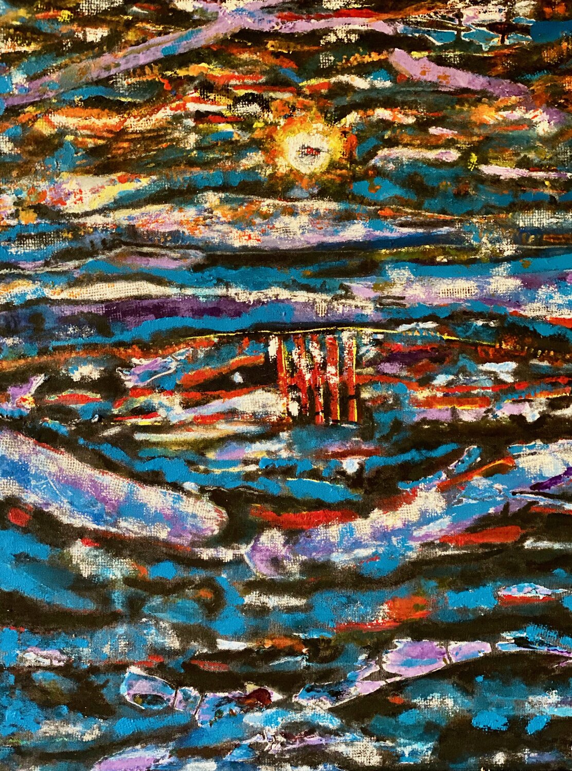 Memories Ezra Bejar Original painting for sale