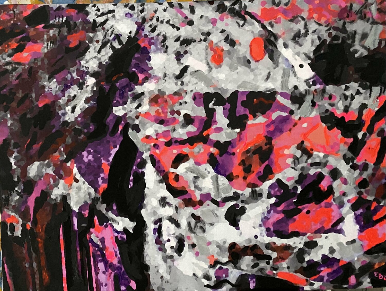 MRI Ezra Bejar Original painting for sale